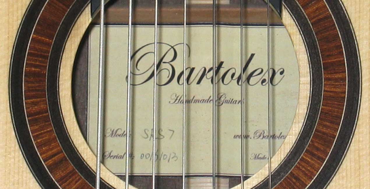 Bartolex SRS7 7-String Classical Harp Guitar NEW
