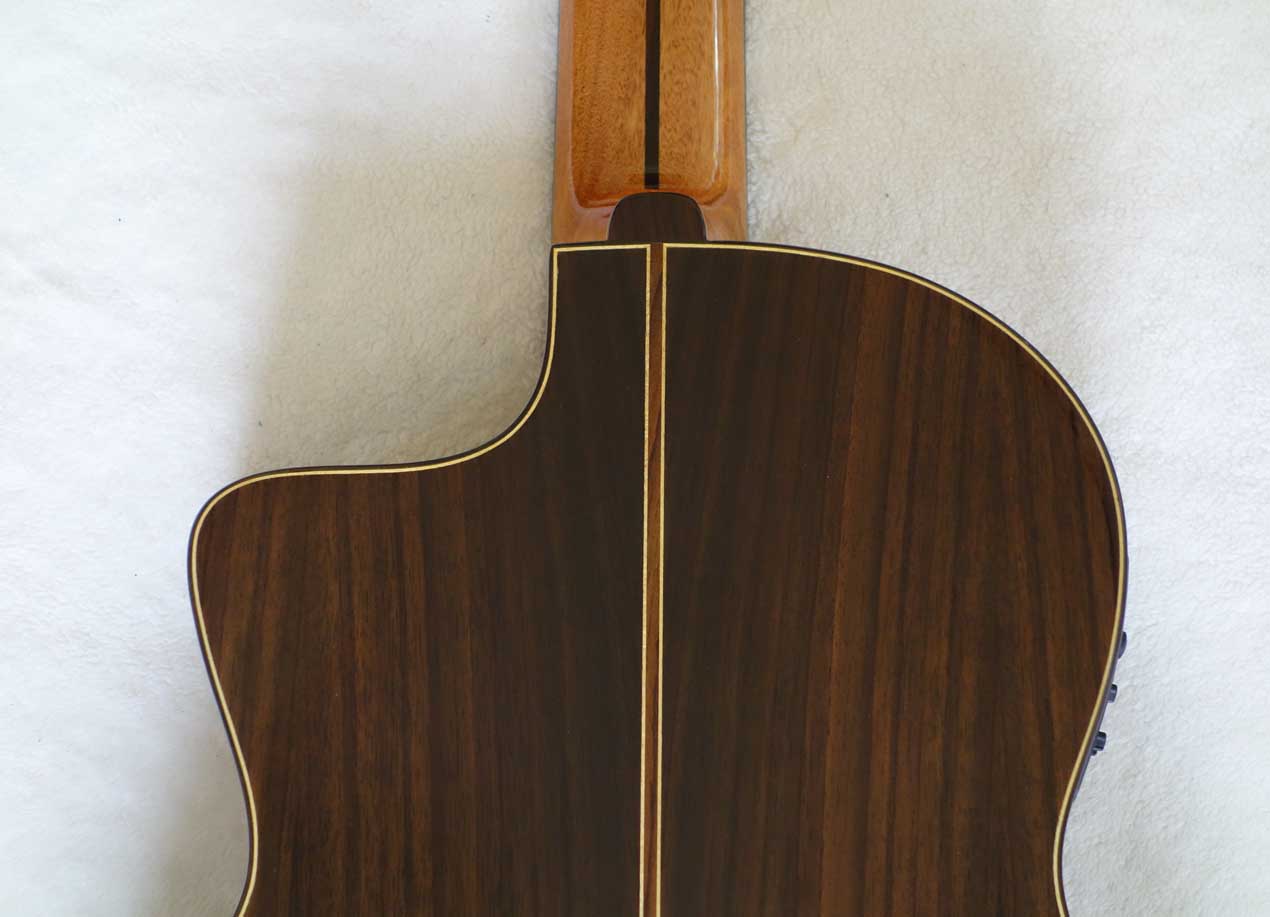 Bartolex SRS7CEL 7-String Classical Harp Guitar w/ Case, Fishman Presys Pickup